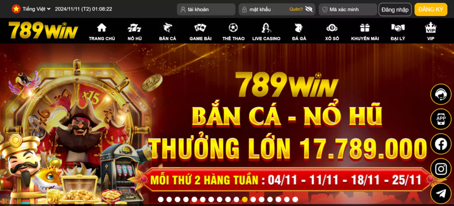 789Win nhà cái trực tuyến uy tín